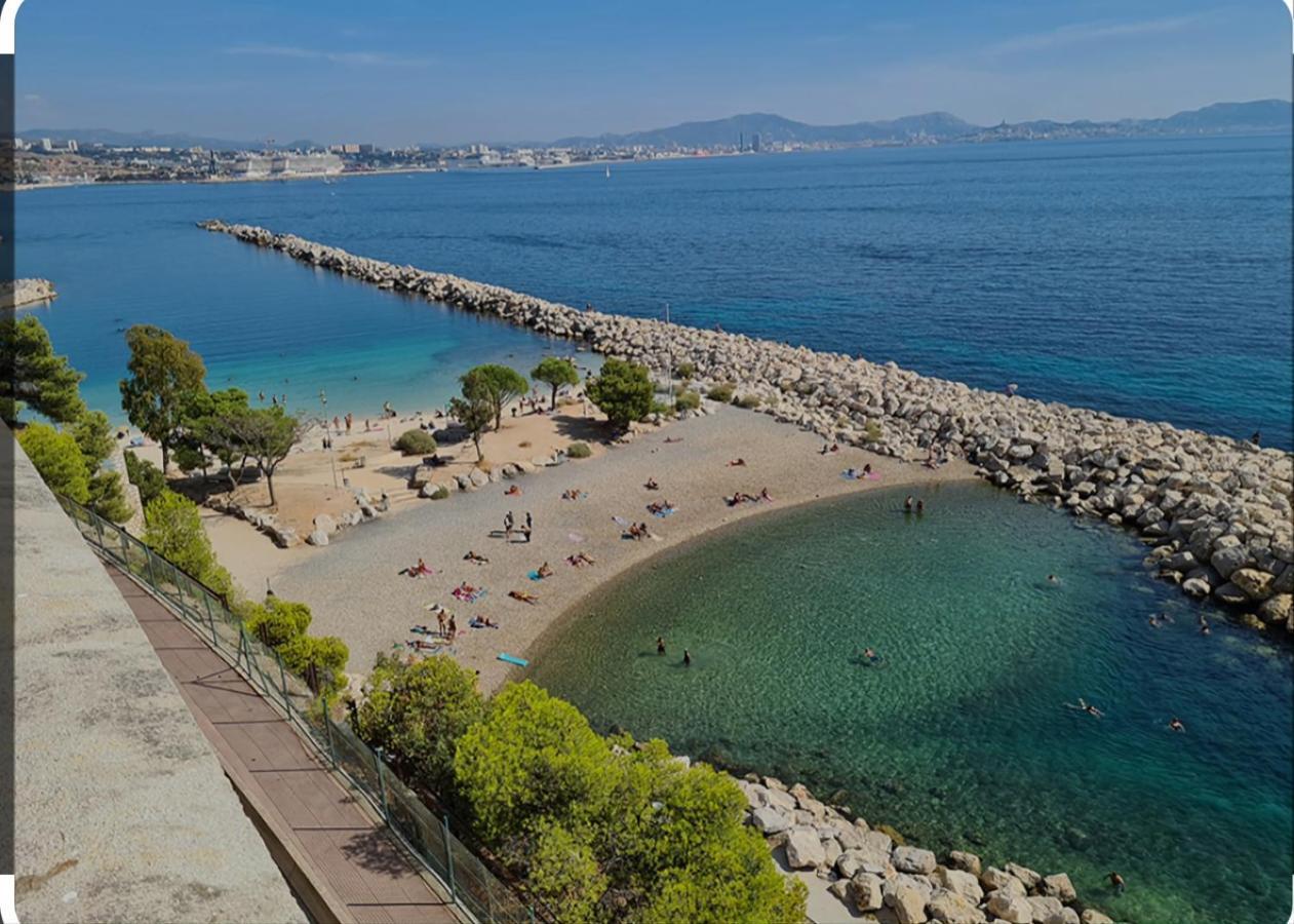 Bas De Villa Au Calme Marseille Bagian luar foto